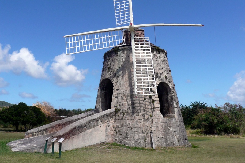 This windmill at Estate Whim was at one time used to grind sugar cane. (Photo courtesy St. Croix Landmark Society)