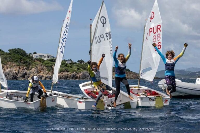 Team PUR 1 Wins TOTE Team Racing Championship; 104 Junior Sailors Ready for International Optimist Regatta