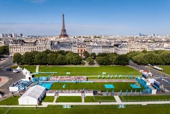 The Esplanade des Invalides in Paris, France, which will serve as the Archery Venue for the 2024 Olympic Games. (Photo courtesy Kevin D'Amour)