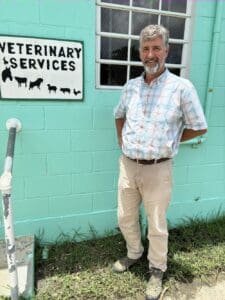 Veterinarian David Wegner joined the Department of Agriculture this month. (Source photo by Susan Ellis)