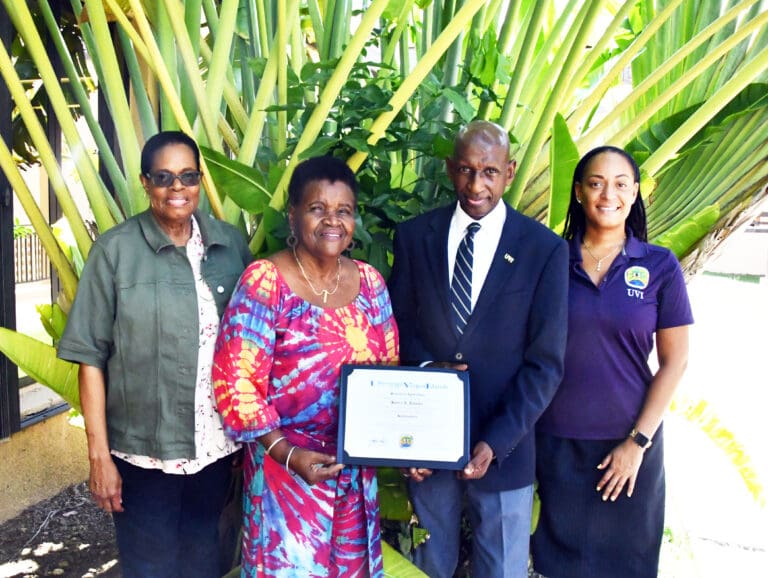 First UVI School of Agriculture Student to Receive Horticulture Certificate