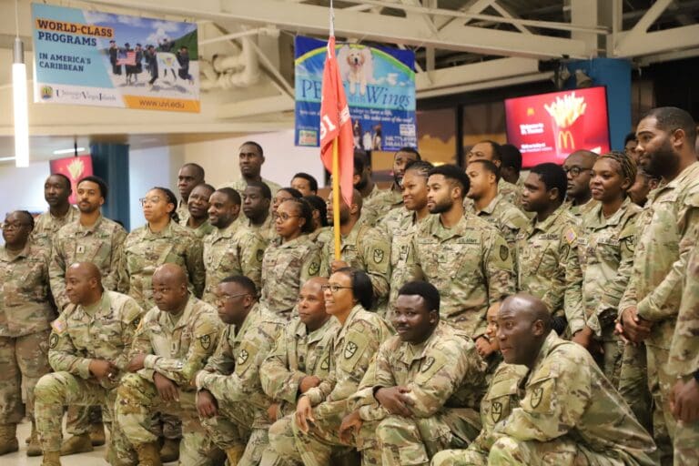 Virgin Islands National Guard Engineers Return Home After Deployment in Africa