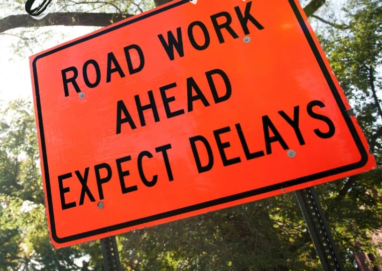 Road Work on Ethel McIntosh Memorial Drive (Mahogany Road)