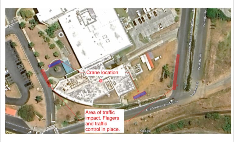 Schneider Hospital Road One-Lane Only This Weekend