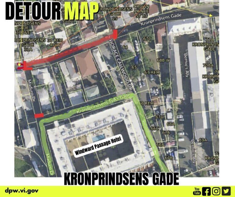 Parts of Kronprindsens Gade Closed For Repair