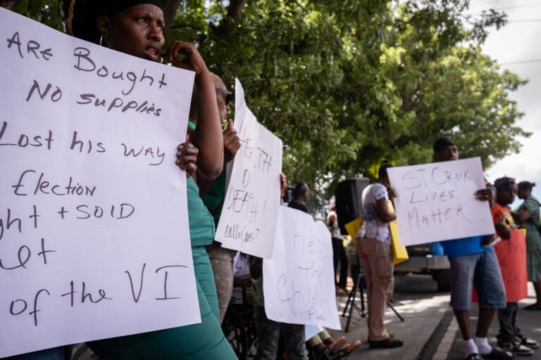 Hospital Challenges Lead to Protest on St. Croix, St. Thomas