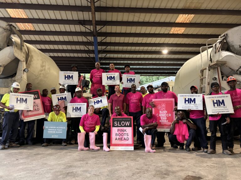 Pinktober! 20 years of Support for Battling Cancer in the Virgin Islands