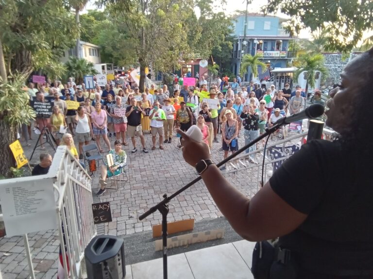 St. John No Kings Rally Celebrates Freedom of Expression