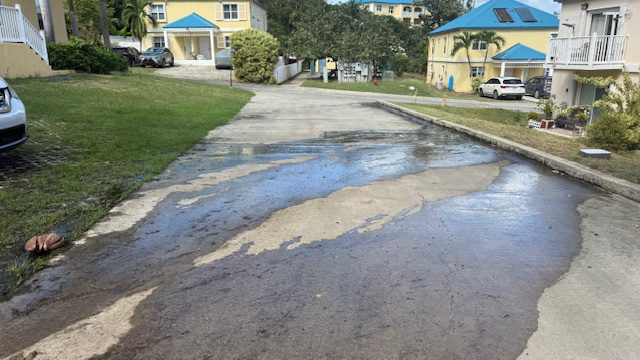 Residents at Calabash Boom Struggle with Broken Sewage System