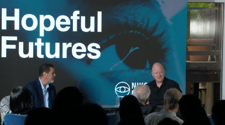 At UVI’s 13D Center, Futurist Nikolas Badminton Talks Hope, Technology