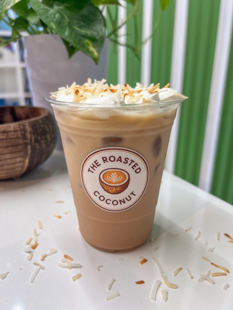 The Roasted Coconut Coffee Shop Opens in the Bovoni Shopping Center