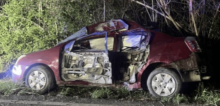 Driver Dies After Vehicle Strikes Utility Pole on Kingshill Road